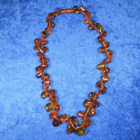 Kaulahelmet meripihka 55cm AMB2