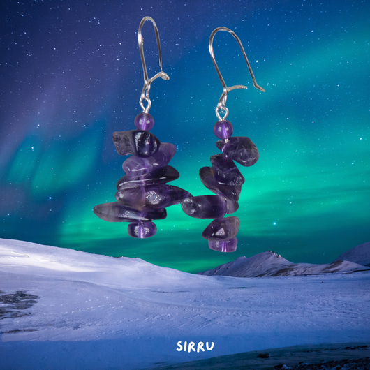 Korvakorut ametisti SIRRU