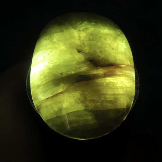 Apatiitti hiottu taskukivi 29x42mm nro2 