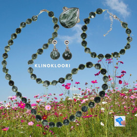 Helmet klinokloori serofiniitti ja peridootti 53cm klipe1