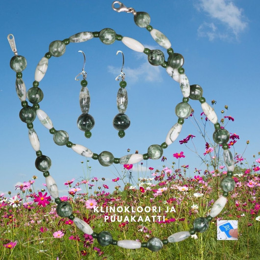 Helmet klinokloori, puuakaatti, akaatti  nro klipu7