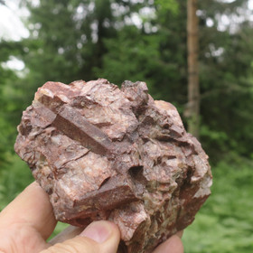 Pegmatiitti berylli ym 826g Suomi Hi95-37