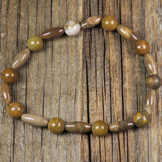 Rannekoru kivettynyt puu 18cm 8r8 KIVI2 