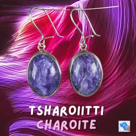  Hopeakorvakorut tsharoiitti ovaalit 64ko29