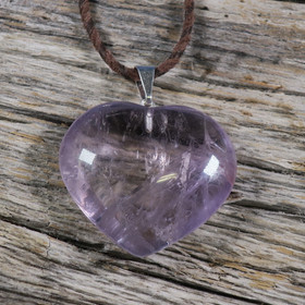 Riipus ametistisydän, kirkas