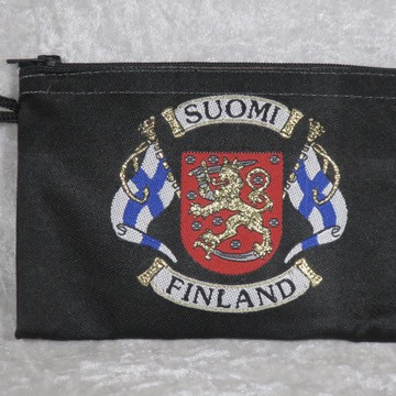 Kukkaro- pussukka Suomen leijona, Suomen liput