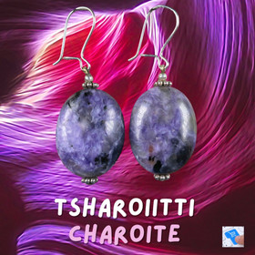 Korvakorut tsharoiitti ovaali litteä 64ko16