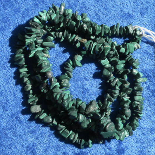 Helmet malakiitti sipsihelmet 90cm