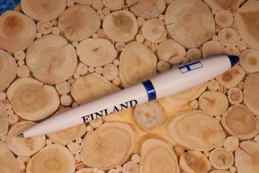 Kuulakärkikynä Finland, Suomen lippu, valkoinen