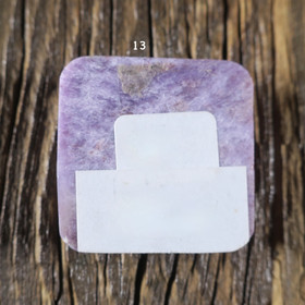 Kapussi helmiäistsharoiitti 25x25mm neliskulmainen nro13