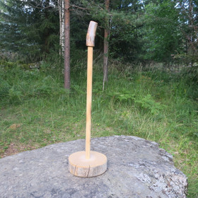 WC-paperiteline neljälle wc-paperirullalle Lapin kelopuuta