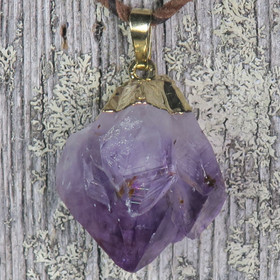 Riipus ametisti kidekärki kullattu kanta ja lenkki