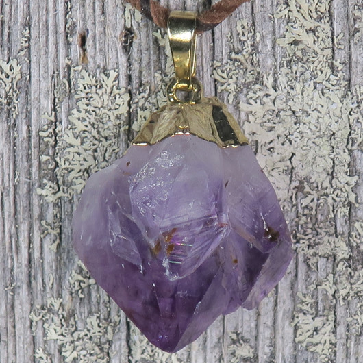 Riipus ametisti kidekärki kullattu kanta ja lenkki