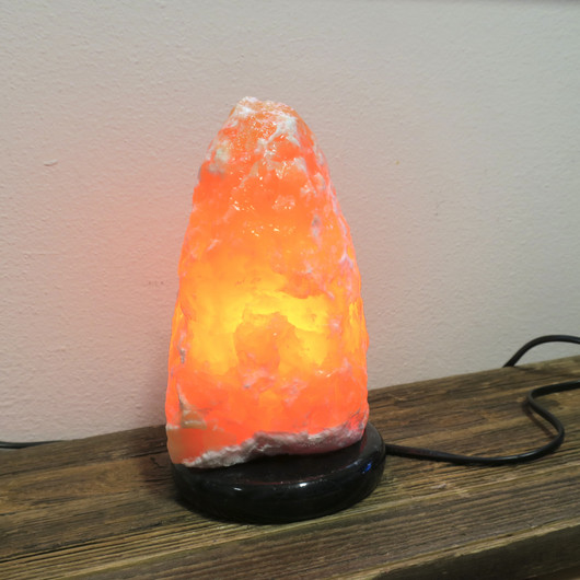 Kivilamppu oranssi kalsiitti 