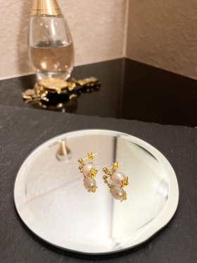 Devi Drops Malva-korvakorut, makeanvedenhelmi