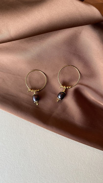 Durga Hoops bb-korvakorut, makeanvedenhelmi