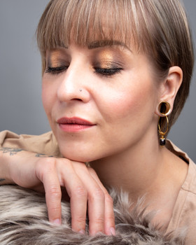 Durga Hoops bb-korvakorut, makeanvedenhelmi