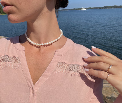 Divine Pearls Full - kaulakoru, makeanvedenhelmi