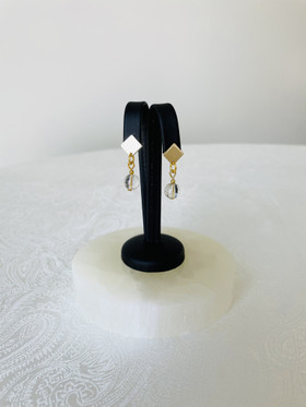 Divine Rock Crystal - korvakorut, vuorikristalli