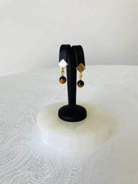 Divine Tiger's Eye - korvakorut,tiikerinsilmä