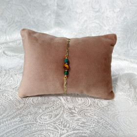 August-rannekoru, tiikerinsilmä-akaatti