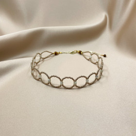 Adira Choker-kaulakoru, helmiäishelmi