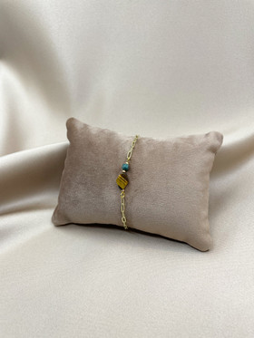 Rajah-rannekoru, tiikerinsilmä-akaatti