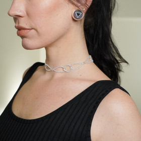 Daisy Chain Choker Vuorikristalli