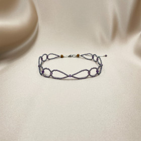 Daisy Chain Choker Ametisti