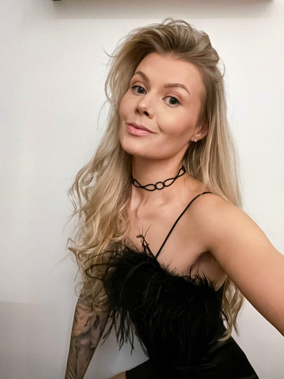 Daisy Chain Choker Onyx