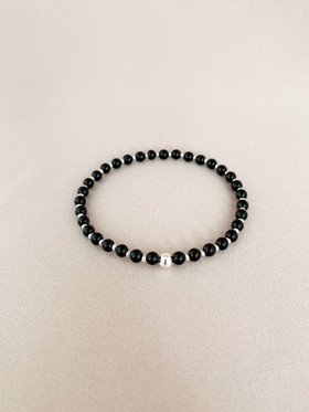 Gun Black Steel-rannekoru, onyx