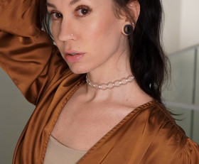 Infinity Choker Samppanja-kaulakoru,vuorikristalli