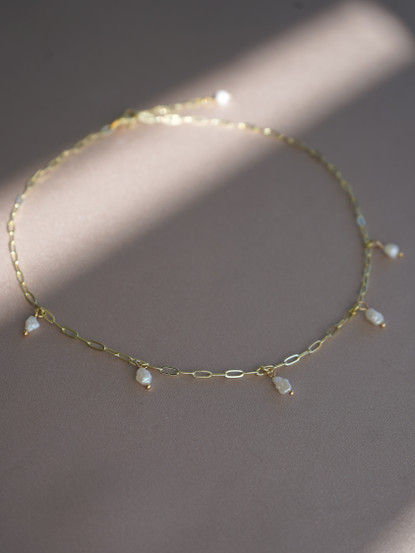 Drip Pearls OG Ivory - kaulakoru, makeanvedenhelmi