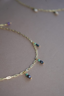 Drip Pearls Universo - kaulakoru, aventuriini