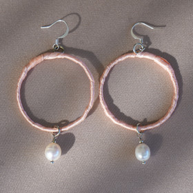 Pearl Portal Malva - korvakorut, makeanvedenhelmi