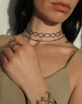 Mystic Indigo-kaulakoru, violetti