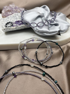 Midnight Indigo-rannekoru, musta