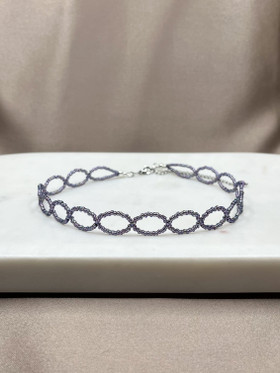 Divine Miracle Choker-kaulakoru, violetti