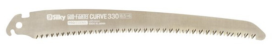 Silky Gun-fighter Curve vaihtoterä 330mm-6-8.5