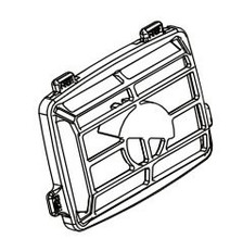 Element ilmanpuhdistin, ECHO CS-3410, CS-3510ES, 335S