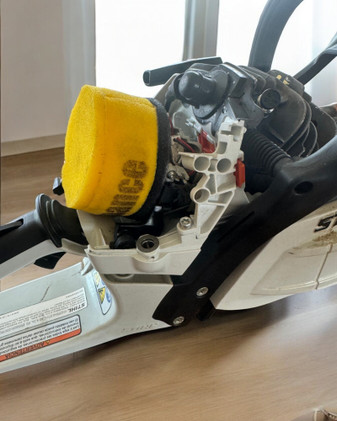 Ilmanpuhdistinsarja, Stihl 261 moottorisahaan. Egan Performance Saws.