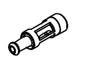Teräketjuöljysuodatin, ECHO, CS-2511TES/2510TES, 251TCS, DCS-2500TC