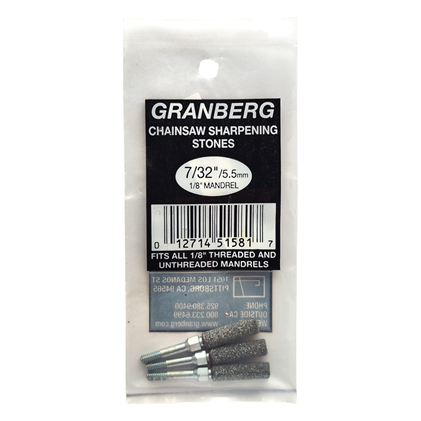 Teroituspuikko Granberg 5,5mm. 3kpl. Kierteellä. G419