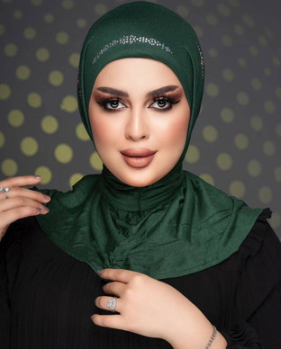 HIJAB ALTABAKA KUWAITI  - GREEN