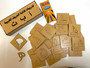Arabic letters writing practice box