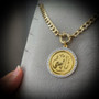 Gold plated x customized Necklace