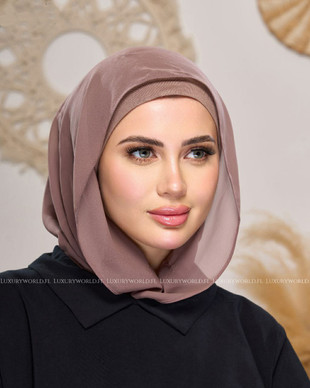 AILA MAGNETIC CHIFFON HIJAB - PINK