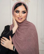CASHMERE KUWAITI HIJAB- PINK