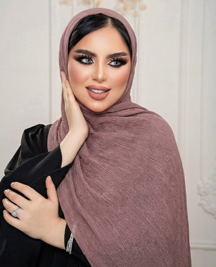 CASHMERE KUWAITI HIJAB- PINK
