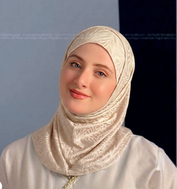 JACQUARD ALAMERA HIJAB - Light Beige